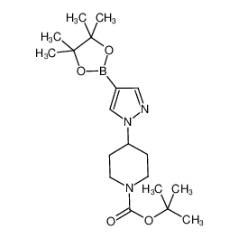 1-(N-Boc-哌啶4基)吡唑-4-硼酸频哪醇酯cas:877399-74-1|