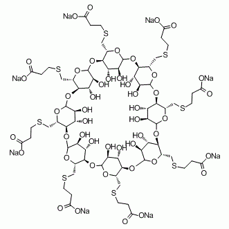 Sugammadex sodium (Synonyms: Org25969)，CAS343306-79-6