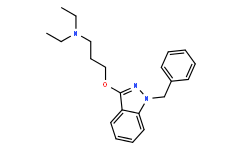 1-BENZYL-3-(3-DIETHYLAMINO-PROPOXY)-1H-INDAZOLE，cas47448-66-8