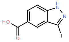 3-iodo-2H-indazole-5-carboxylic acid,CAS885521-46-0