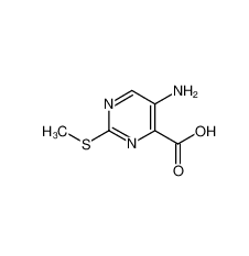 2-(甲硫基)-5-氨基嘧啶-4-甲酸cas:100130-05-0