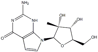 2-氨基-1,7-二氢-7-(2-C-甲基-BETA-D-呋喃核糖基)-4H-吡咯并[2,3-D]嘧啶-4-酮cas:443642-38-4