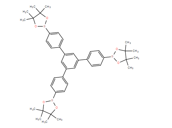 1,3,5-三(4-苯基硼酸频哪醇酯)苯cas:1017967-97-3