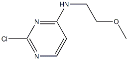 2-氯-N-(2-甲氧基乙基)嘧啶-4-胺,CAS:1224600-39-8