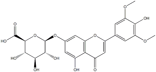 白杨素-7-0-Β-D-葡萄糖醛酸苷,CAS:35775-49-6