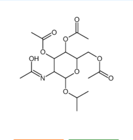 异丙基-2-乙酰氨基-3,4,6-三-O-乙酰基-2-脱氧-β-D-吡喃葡萄糖苷，CAS：7772-85-2