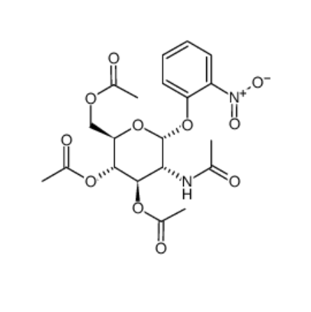 4-硝基苯基-2-乙酰氨基-3,4,6-O-三乙酰基-2-脱氧-β-D-吡喃葡萄糖苷，CAS: 13264-91-0