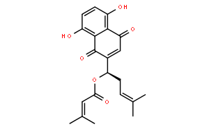 β-二甲基丙烯酰紫草素,CAS:24502-79-2