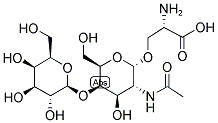 2-乙酰氨基-2-脱氧-3-O-（B-d吡喃半乳糖基）-α-d吡喃半乳糖基-1-O-甲基-L-丝氨酸.CAS:60280-57-1