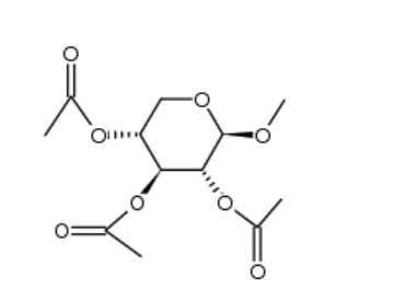 2,3,4-O-三乙酰-甲基-a-D-吡喃阿拉伯糖苷 ,cas:32453-58-0