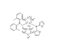 (S)-1-{(RP)-2-[二(2-呋喃基)膦基]二茂铁基}乙基双(2-甲基苯基)膦 cas：849924-74-9