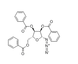 2,3,5-三苯甲酰基-beta-D-呋喃核糖-1-叠氮化物，cas7408-41-5