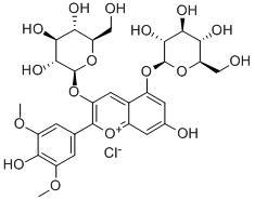氯化锦葵色素苷,CAS:16727-30-3