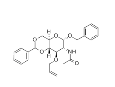 苄基-2-O-乙酰氨基-2-脱氧-3-O-烯丙基-4,6-O-苄叉-a-D-葡萄糖苷，cas60920-72-1