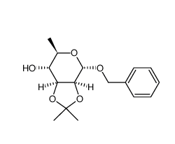 苄基-2,3-O-异丙叉-a-L-吡喃鼠李糖苷，cas68124-06-1