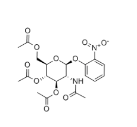 邻硝基苯基-2-乙酰氨基,3,4,6-O-三乙酰基-2-脱氧-beta-D-吡喃葡萄糖苷，cas13089-26-4