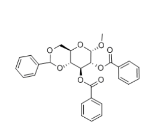 甲基-2,3-O-二苯甲酰基-4,6-O-苄叉-alpha-D-吡喃葡萄糖苷，cas6748-91-0