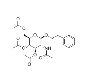 苯乙基-2-乙酰氨基,3,4,6-O-三乙酰基-2-脱氧-beta-D-吡喃葡萄糖苷，cas197574-92-8