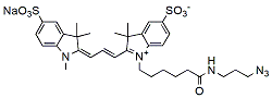 diSulfo-Cy3 azide,CAS: 2055138-89-9