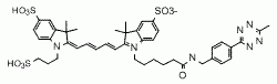 Sulfo-Cy5-Methyltetrazine,CAS: 1801924-46-8