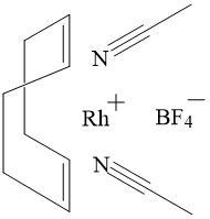 cas:32679-02-0,二(乙腈)(1,5-环辛二烯)四氟硼酸铑(I)