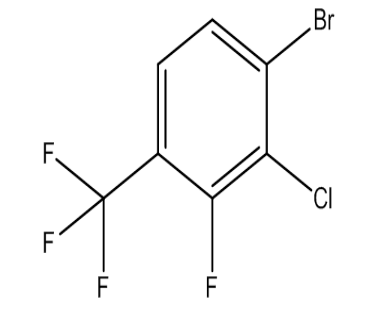 4-溴-3-氯-2-氟三氟甲苯，cas1260890-50-3