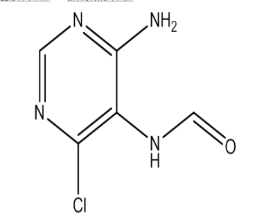 N-(4-氨基-6-氯嘧啶-5-基)甲酰胺，cas7501-32-8