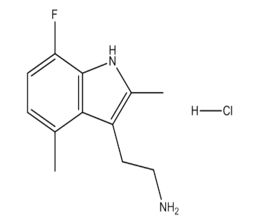 2-(7-Fluoro-2,4-dimethyl-1H-indol-3-yl)ethamine hydrochloride，cas1092791-36-0