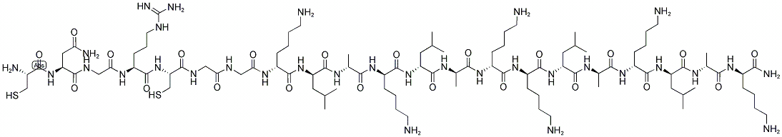 NGR Peptide 1;CNGRCGGklaklakklaklak-NH2(Disulfidebridge:1-5),CAS:1926163-30-5