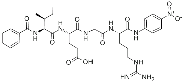 Bz-Ile-Glu-Gly-Arg-pNA,CAS: 59068-47-2