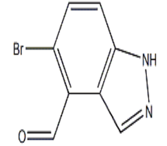 5-BROMO-1H-INDAZOLE-4-CARBALDEHYDE 95%，CAS: 1781621-53-1