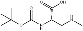 BOC-BETA-N-甲氨基-L-丙氨酸,CAS:124730-14-9