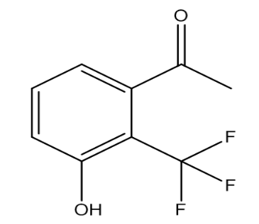 1-(3-Hydroxy-2-(trifluoromethyl)phenyl)ethone，cas1261554-48-6