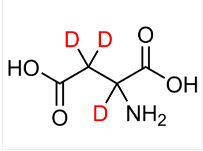 DL-天冬氨酸-D3，cas14341-75-4