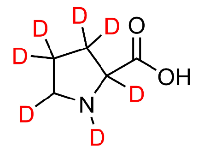 DL-脯氨酸-D7，cas65807-21-8