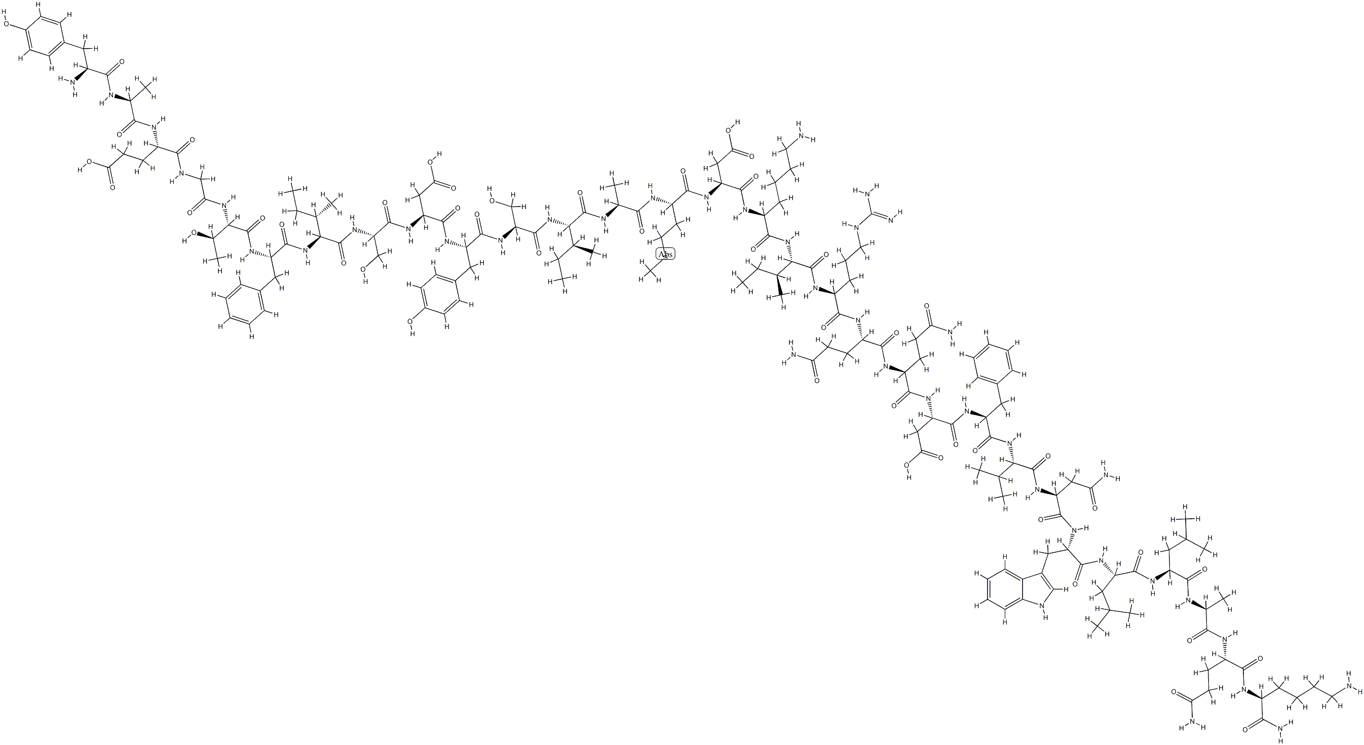 GIP (1-30), porcine, amide;YAEGTFISDYSIAMDKIRQQDFVNWLLAQK-NH2，CAS：134846-93-8