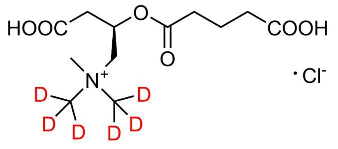 L-戊二酰肉碱盐酸盐-D6